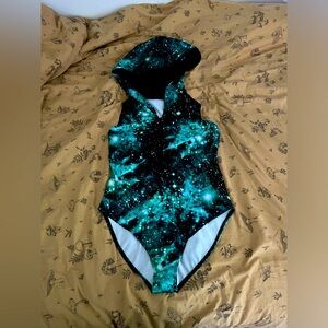 Black Milk Galaxy Emerald Hoodie Suit - Limited Edition